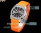 Super Copy PPF Patek Philippe Aquanaut Cal.324 Orange Rubber Strap Watch (2)_th.jpg
